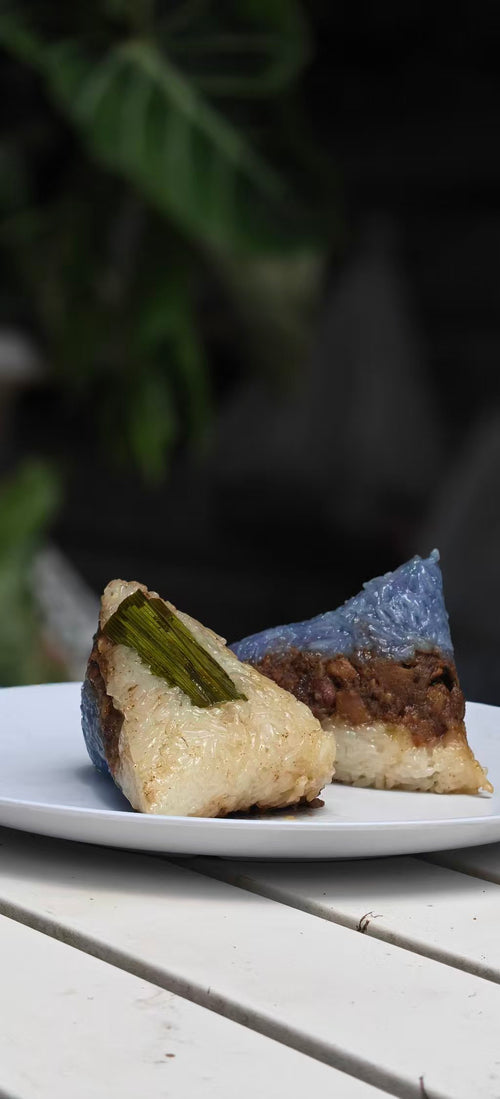三色娘惹粽子(两粒) Thi-Colour NyoNya ZongZi (2pcs)