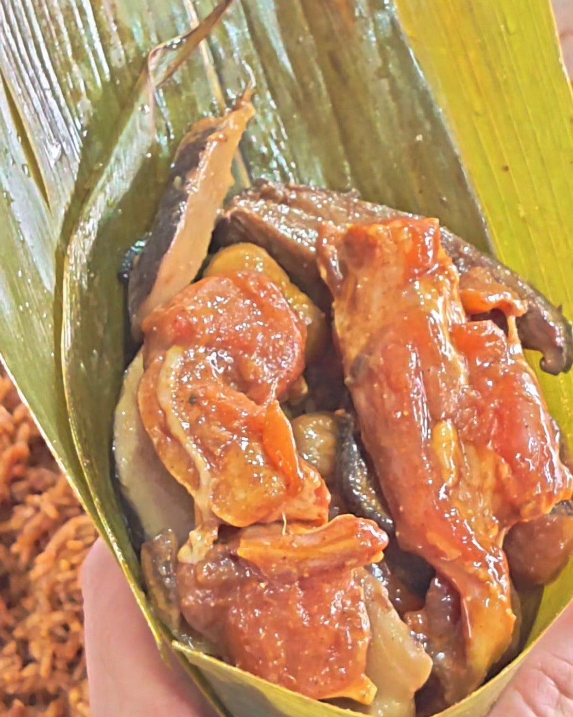 鸡腿肉粽子 Chicken ZongZi